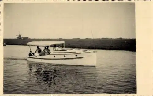 Foto Ak Ausflug mit dem Boot