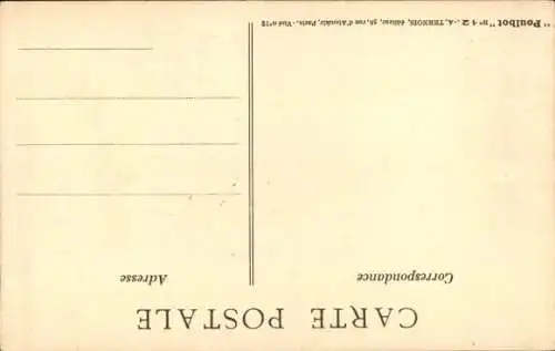 Künstler Ak dummer Soldat im Wachthäuschen wird von Kindern geneckt