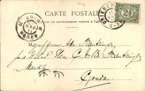 Zeitungs Ak Nobler Mann liest Zeitung Le Figaro