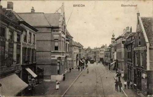 Ak Breda Nordbrabant Niederlande, Boschstraat