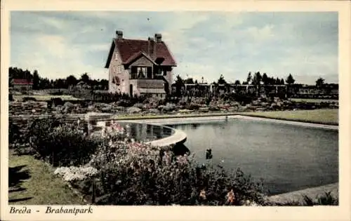 Ak Breda Nordbrabant Niederlande, Brabantpark