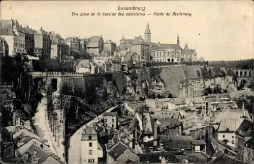 Ak Luxembourg Luxemburg, Breiteweg, Freiwilligen-Kaserne