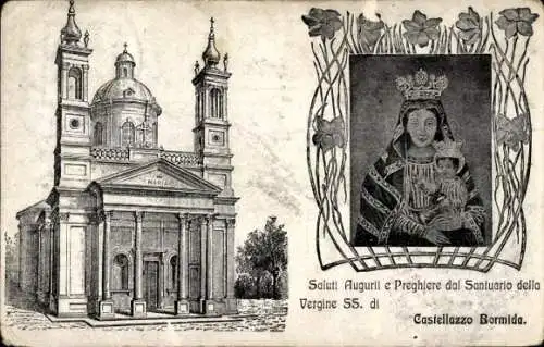 Ak Castellazzo Bormida Piemonte, Kathedrale