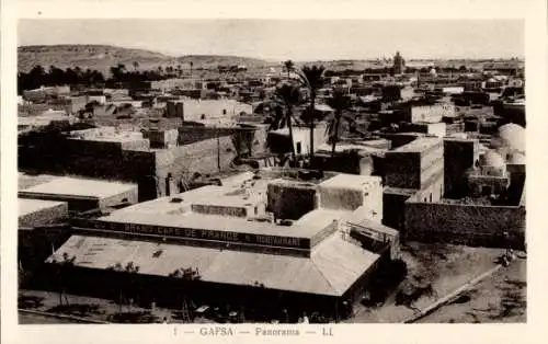 Ak Gafsa Tunesien,Hôtel de France,Grand Cafe Restaurant