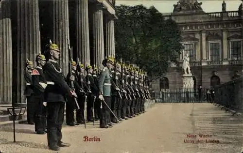 Ak Berlin Mitte, Unter den Linden, Neue Wache
