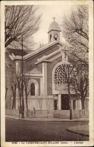 Ak La Varenne Saint Hilaire Val de Marne, Kirche
