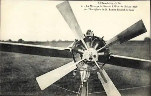 CPA Aérodrome de Buc, Aéroplane de M. Robert Esnault-Pelterie