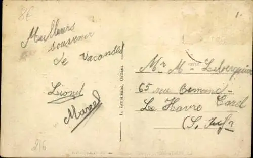 CPA La Ferté Saint Aubin Loiret, La Grande Rue