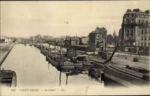 Ak Saint Denis Seine-Saint-Denis, Kanal