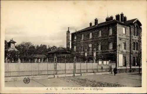 Ak Saint Denis Seine-Saint-Denis, Krankenhaus