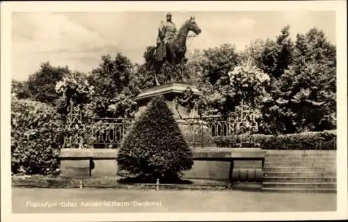 Ak Frankfurt an der Oder, Kaiser Wilhelm Denkmal