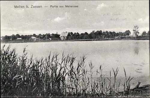 Ak Mellen Mellensee in Brandenburg, Ufer am Mellensee