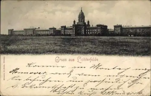 Ak Berlin Steglitz Lichterfelde, Kasernen