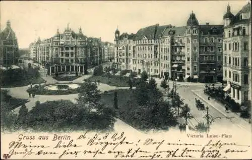 Ak Berlin Schöneberg, Viktoria Luise Platz