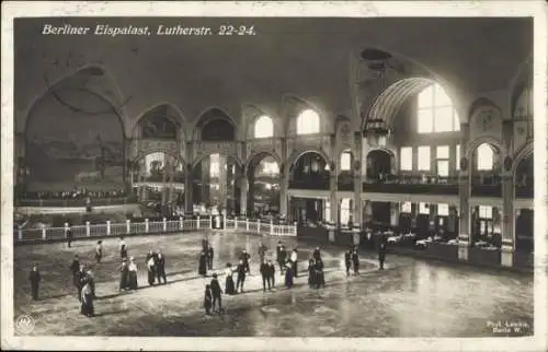 Ak Berlin Schöneberg, Berliner Eispalast, Lutherstr. 22-24
