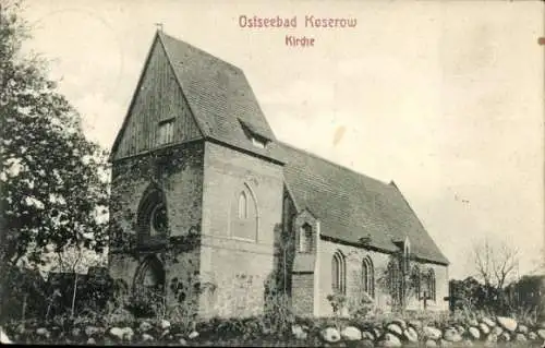 Ak Ostseebad Koserow auf Usedom, Kirche