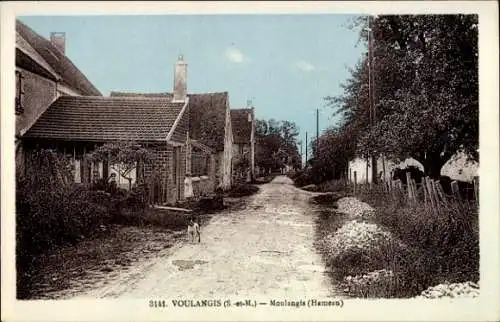 Ak Voulangis Seine et Marne, Moulangis (Hameau)
