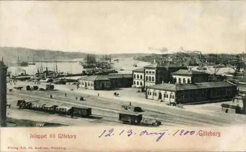 Ak Göteborg Schweden, Blick auf die Stadt