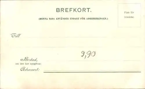 Ak Göteborg Schweden, Blick auf die Stadt