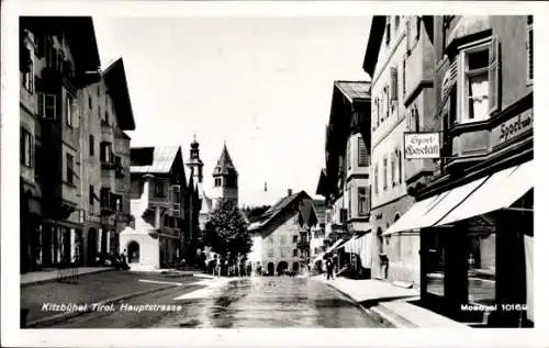 Ak Kitzbühel in Tirol, Hauptstraße, Sportgeschäft