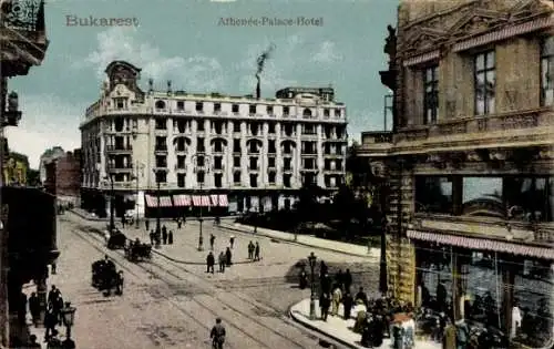 Ak București Bukarest Rumänien, Athenee Palace Hotel