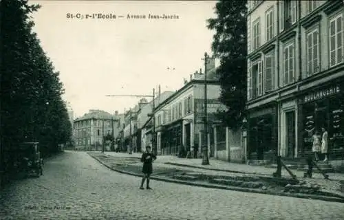 CPA Saint Cyr l'Ecole Yvelines, Avenue Jean-Jaurès
