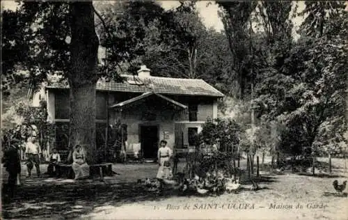 CPA Saint Cucufa Hauts-de-Seine, Maison du Garde