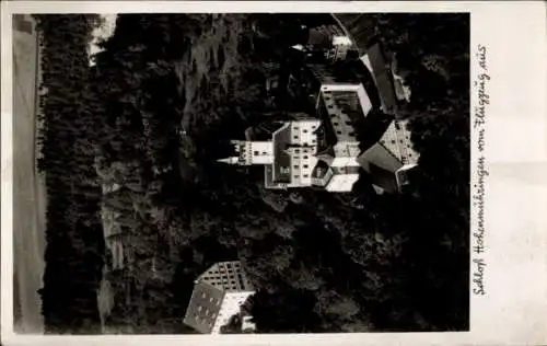 Ak Mühringen Horb am Neckar, Schloss Hohenmühringen, Schloss  Ansicht vom Flugzeug aus