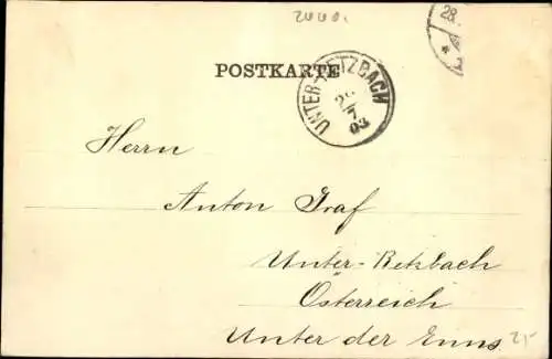 Ak Hamburg Mitte Steinwerder Steinwärder, Segelschiff im Hafen