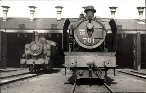Foto Französische ? Eisenbahn, Dampflok Nr. 701
