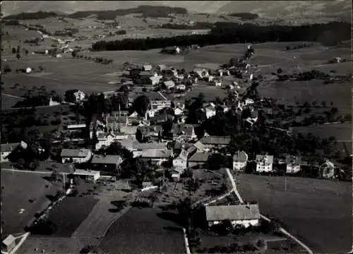 Ak Weiler Simmerberg im Allgäu, Fliegeraufnahme