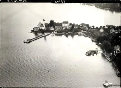 Ak Wasserburg am Bodensee Schwaben, Wasserburg und Lindau im Bodensee