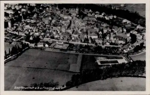 Ak Bad Neuhaus Bad Neustadt an der Saale Unterfranken, Fliegeraufnahme