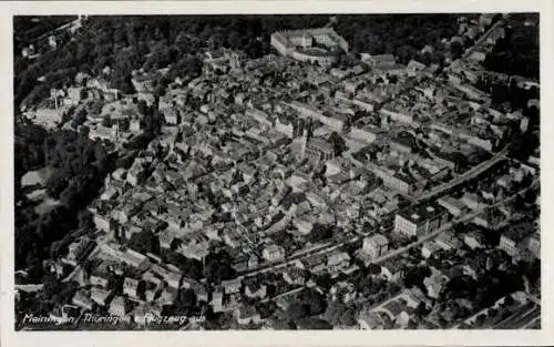 Ak Meiningen in Thüringen, Luftaufnahme von  Thüringen,  Stadtansicht