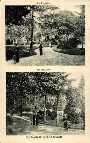 Ak Berlin Steglitz Lankwitz, Gartenstadt, Irrgarten