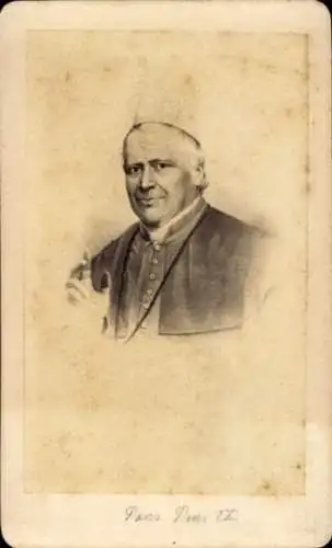 CdV Papst Pius IX., Porträt