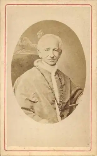 CdV Papst Leo XIII., Porträt
