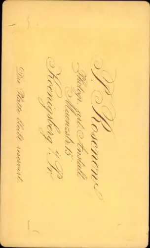 CdV Portrait einer Frau