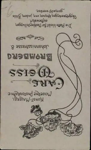 CdV Bromberg Westpreußen, Soldat in Uniform, Portrait