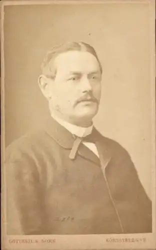 CdV Portrait eines Mannes