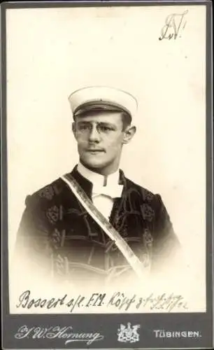 CdV Tübingen, Student, Portrait, Bossert, Köpf