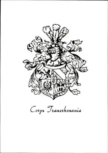 Studentika Ak Corps Transrhenania München, Wappen