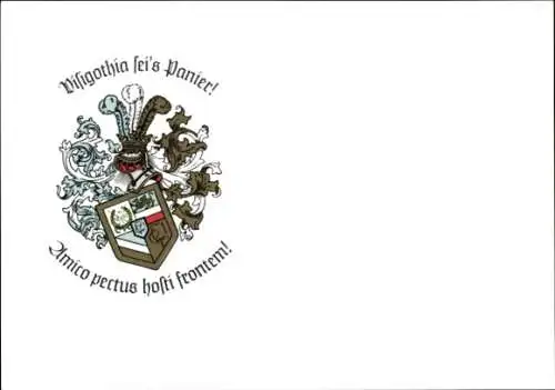 Studentika Ak Rostock, Corps Visigothia, Wappen