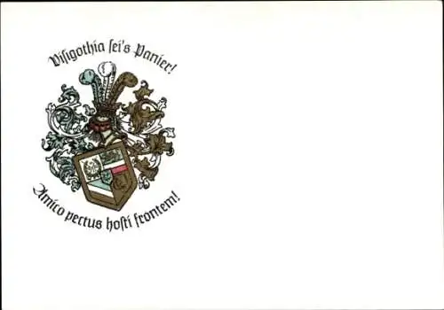 Studentika Ak Corps Visigothia, Wappen