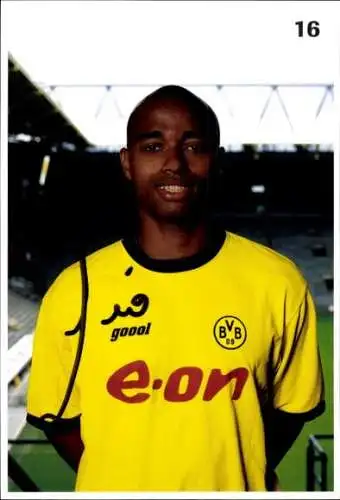 Autogrammkarte Fußballer Leonardo, BVB 09, Borussia Dortmund, Autogramm