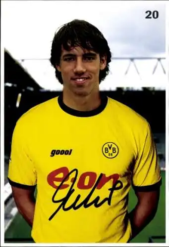Autogrammkarte Fußballer Malte Metzelder, BVB 09, Borrussia Dortmund, Autogramm
