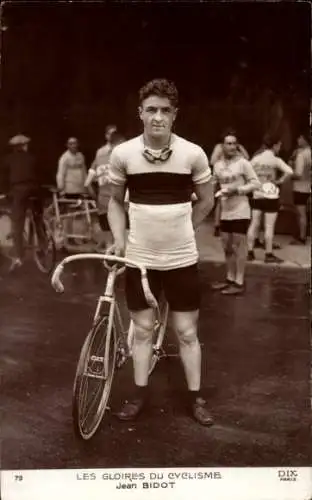 CPA Les Gloires du Cyclisme, Jean Bidot, cycliste français