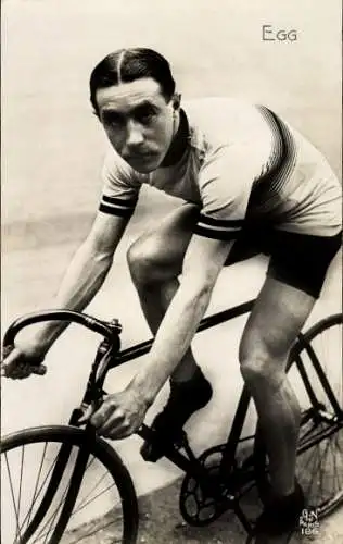 CPA Oscar Egg, cycliste suisse, Tour de France 1912, 1914