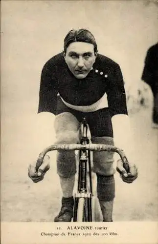 CPA Jean Antoine, cycliste, routier Champion de France 1920 des 100 kms