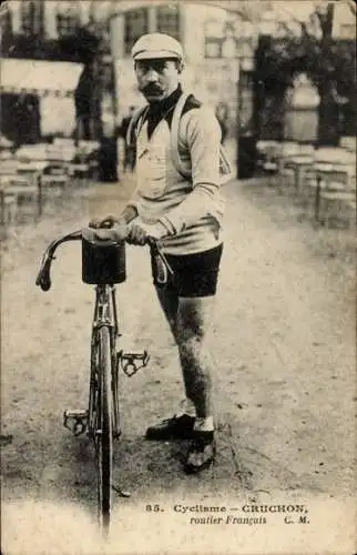 CPA Cycliste Charles Cruchon, routier Français